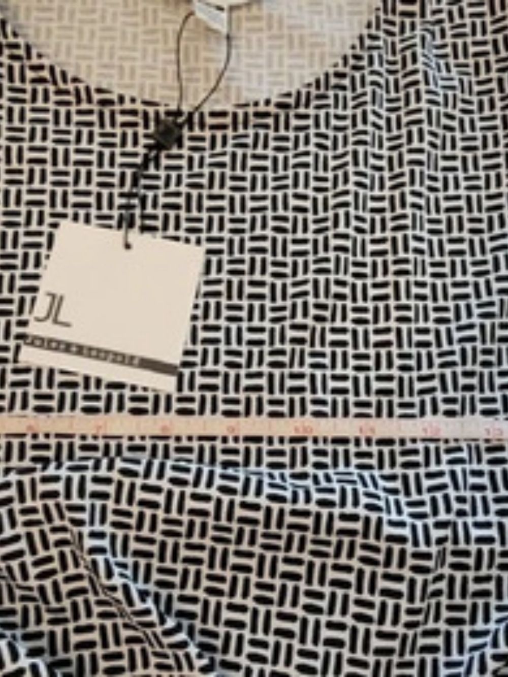 Dress in White & Black Size M  NWT